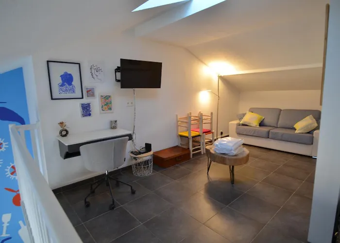 Tobias - Duplex 4 Personnes Quartier Riquier *